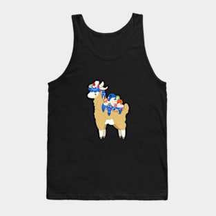 Fruit Tart Llama Tank Top